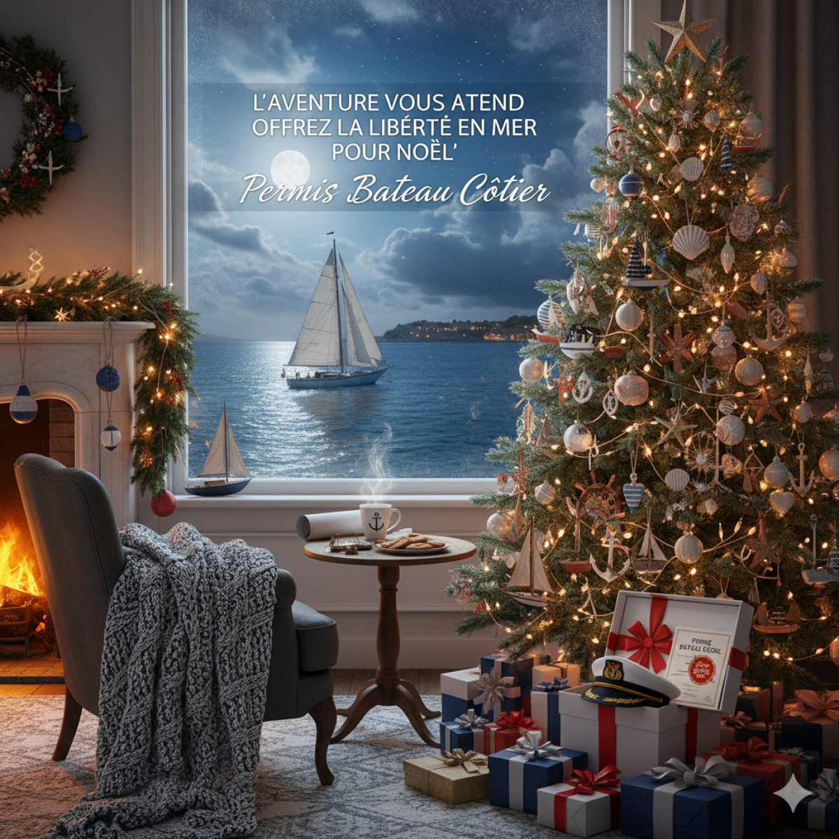 Permis Bateau Côtier : Le Cadeau de Noël Idéal à un Prix Exceptionnel à Toulon !
